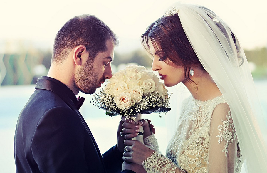 wedding couple